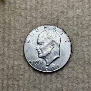 1974 silver dollar - Etsy 日本