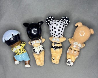 Nuevo soporte para teléfono personalizado y pintado a mano de Sonny Angel