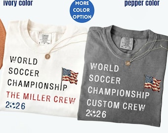 Sport Season USA Soccer Championshi Game Day Family Matching Shirts 2026, Usa Flag Soccer Team Fan Gift,American Pride Soccer Lovers Gift