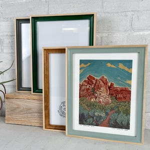 SHIPS RIGHT AWAY - Foxy Minus Poplar Style - Choose Your Size & Color - In Stock - 3.5x5 Inches up to A3 11.7x16.5 Inches