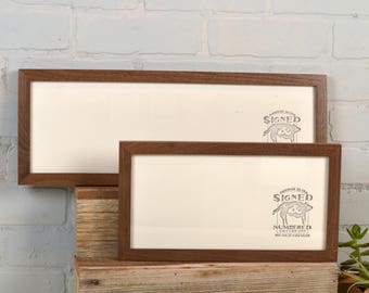 Panoramic Sizes Simple Hardwood Picture Frame Craig Frames Economy Brown