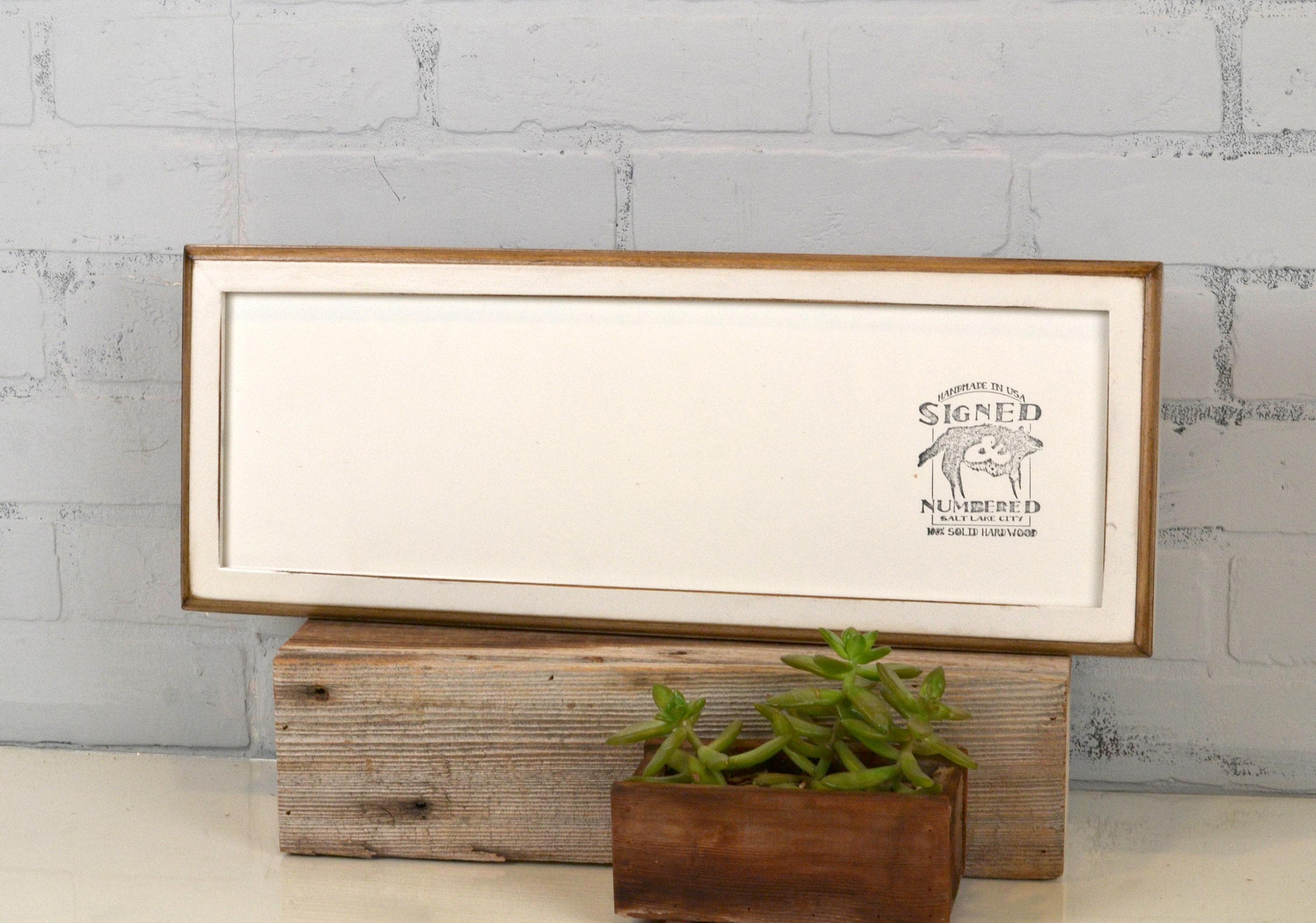 6x18 Panoramic Picture Frame 1x1 2 Tone Style With Vintage White 6x18 Panoramic Picture Frame 1x1 2 Tone Style With Vintage White Finish In Stock Same Day 6 X 18 Frames