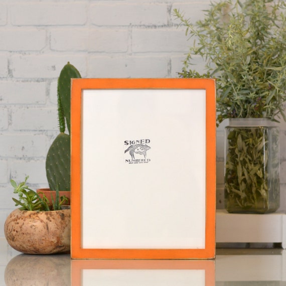 Items similar to 11x14" Picture Frame in 1x1 Flat Style with Vintage