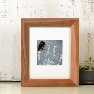 Solid Natural WILLOW Wood Picture Frame 1.5" Wide Style Choose your frame size 2x6, 2x2 up to 24x36 inches image 4