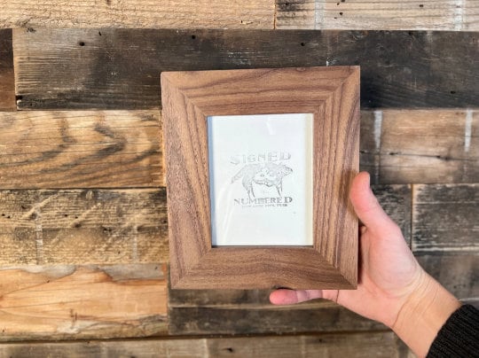 Brown PECAN SLANT Distressed 4x6 Wood frame by Pinnacle® - Picture Frames,  Photo Albums, Personalized and Engraved Digital Photo Gifts - SendAFrame