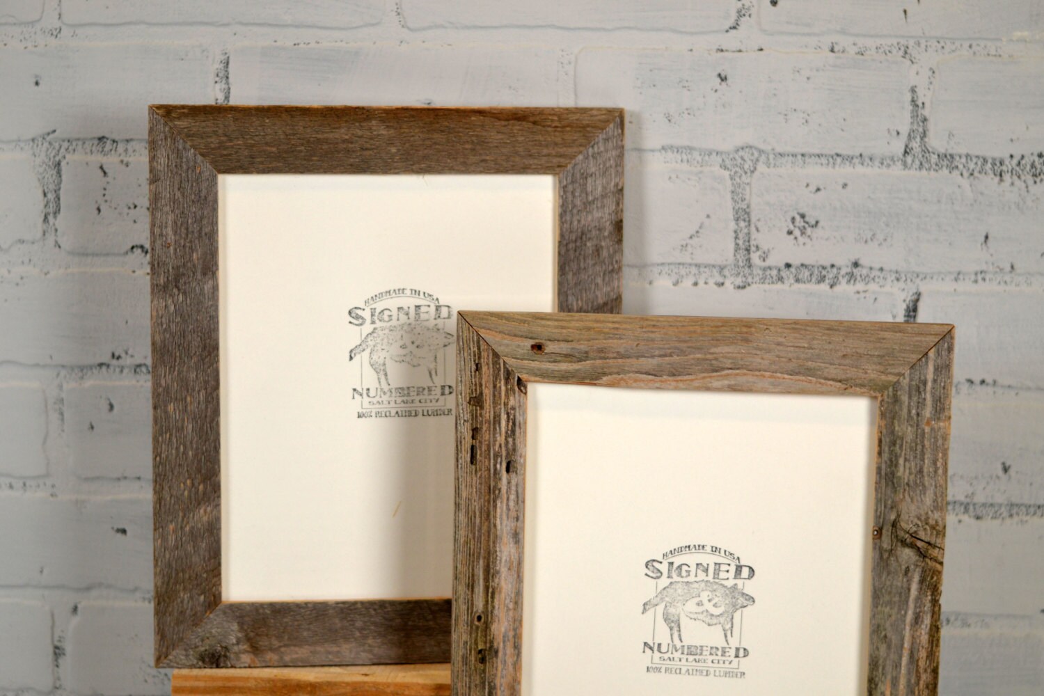 7 X 7 Inch Frames 7x7 Square Picture Frame In Stock 1 5 Reclaimed Cedar 