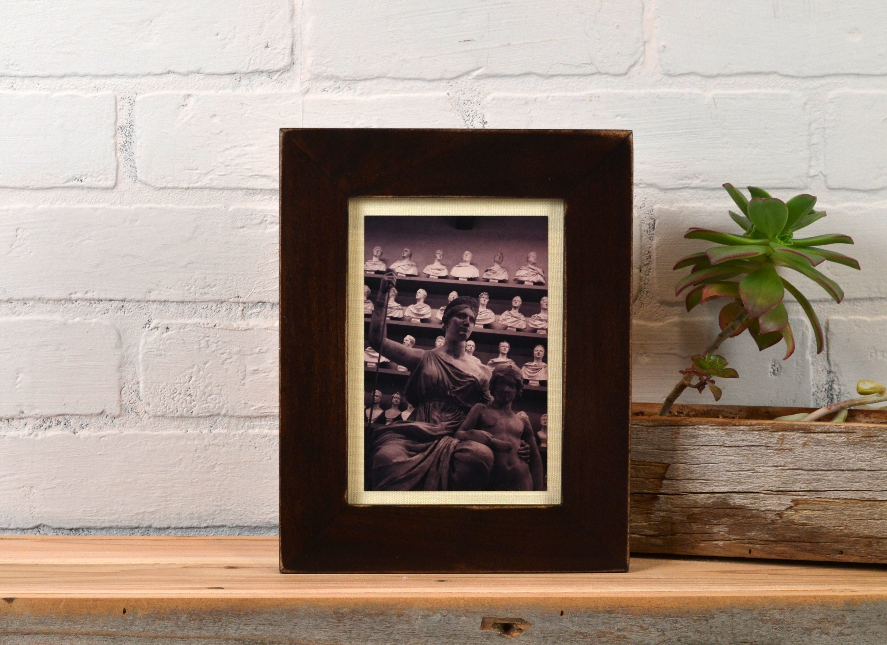 5x7 Picture Frame in 1 5 Standard Style with Vintage Dark 5x7 Picture Frame in 1 5 Standard Style with Vintage Dark