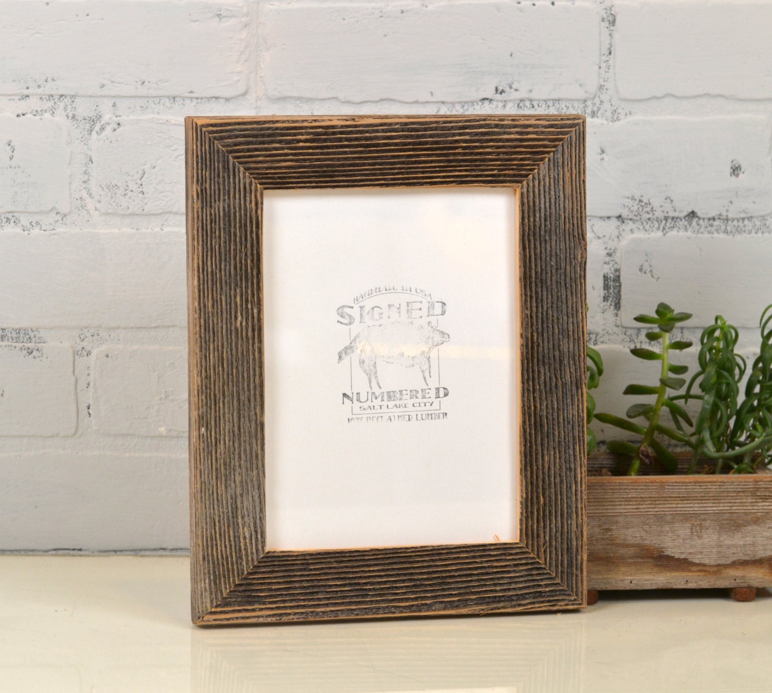 6x8-inch-picture-frame-in-1-5-wide-rustic-natural-reclaimed-cedar-fence