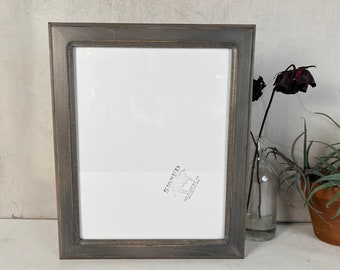 SHIPS TODAY - 11x14" Picture Frame - 1.5 Double Cove Style with Vintage Gray Wash Finish - In Stock - Same Day Shipping 11 x 14 Boho Style
