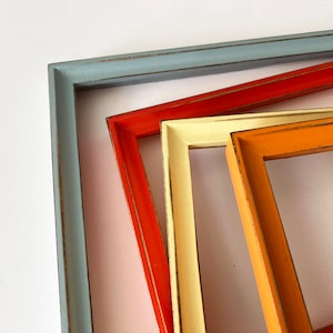 2 Color Base Frame Vintage Color of Your Choice in Foxy Cove Style Choose Your Frame Size ...