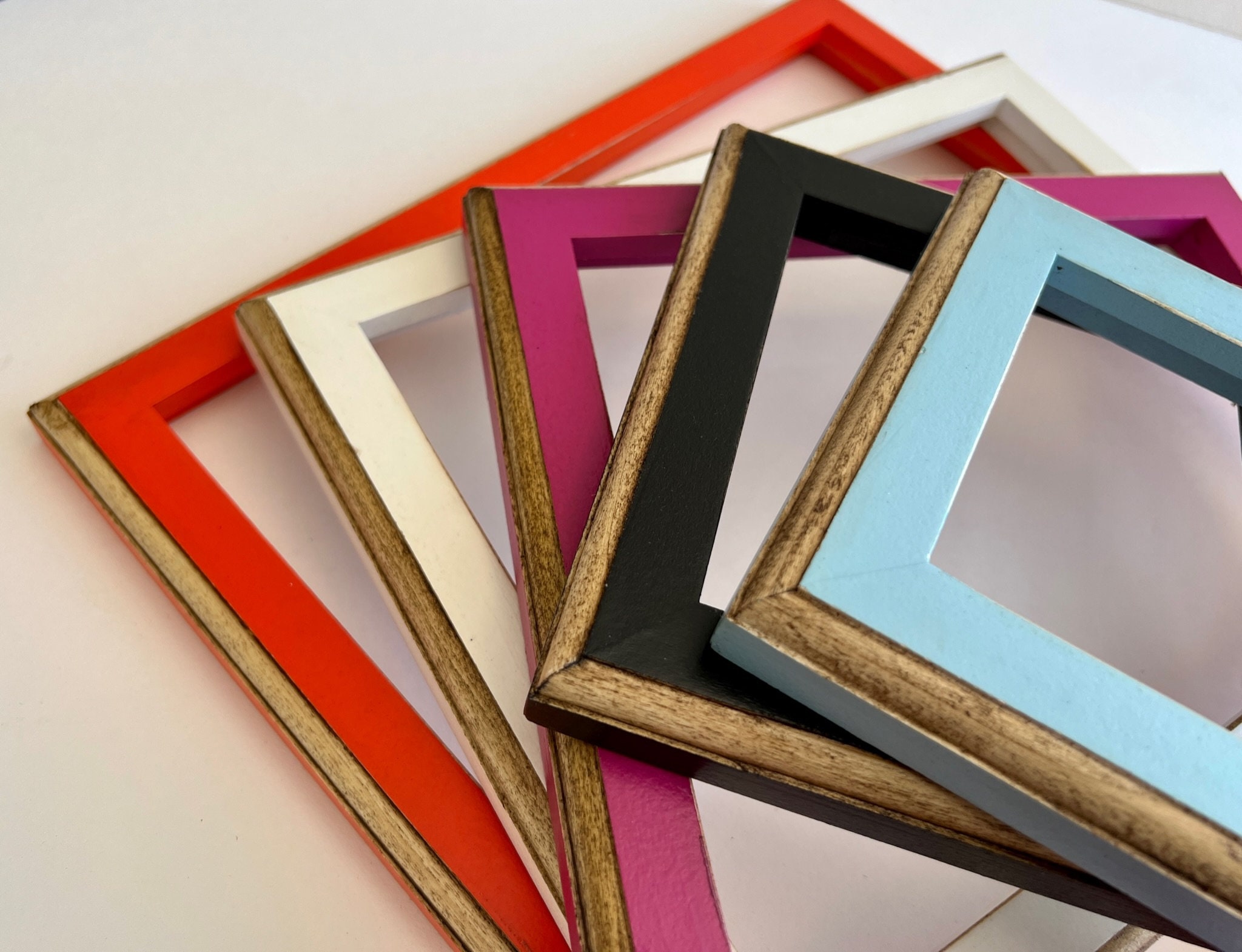 4x6 Unfinished Wood Frames - Choice of 2 or 3 Width DIY Picture/Photo  Frame