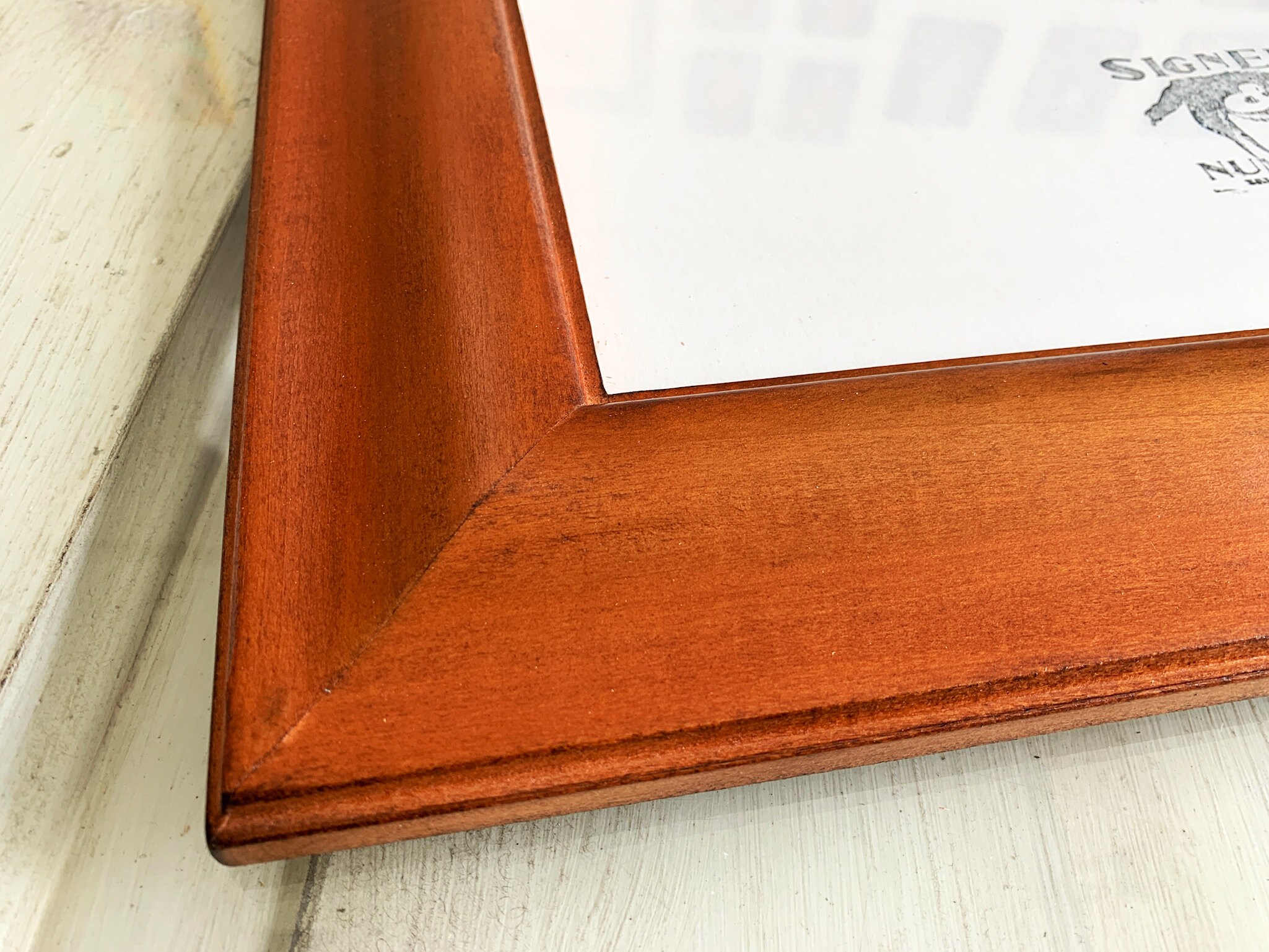 10x12 Picture Frame SHIPS TODAY Classy Style with Solid Wood Tone Finish In Stock
