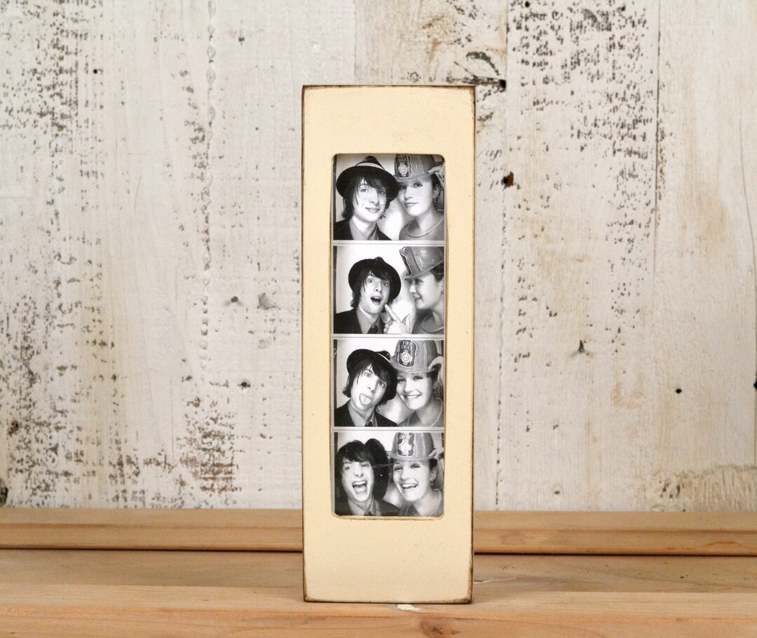 thumbnail image 2 of 4x6 Wood Picture Frame Set Of 2 Rustic Wooden Photo Frames With Beech Wood Base U Shaped Double Sided High Definition Acrylic Covers Menu Holder Sign Card Stand For Tabletop 2 of 13