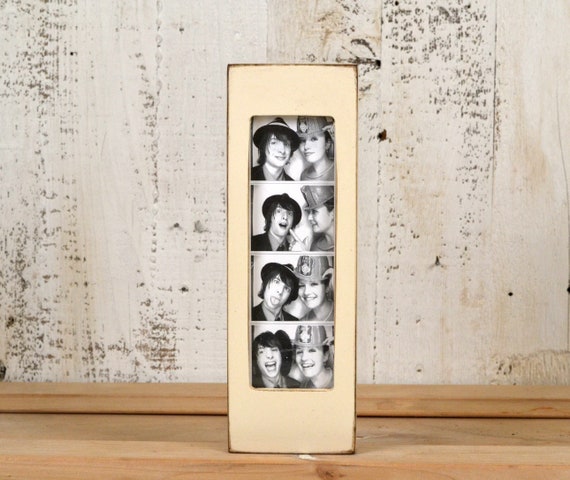 Photo Booth Frame for x Picture Strip in Vintage COLOR of YOUR CHOICE 2x6