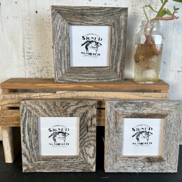 4x4 Picture Frame - Etsy