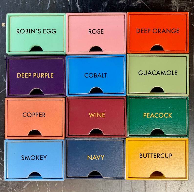 Keepsake Box Choose Size Personalized or Not Handmade Solid Wood Desktop Box with Vintage Finish gift, storage, organizer image 7