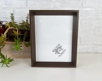 SHIPS TODAY - 8x10 Picture Frame - Vintage Chocolate in Park Slope Style - In Stock - 8 x 10 Photo Frame Gallery Brown