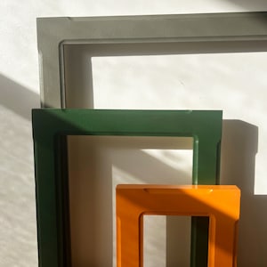 Solid Color of Your Choice in 1.5&quot; Wide Bones Style - Choose your frame size - 2x2 up to 24x36 inches - Photo Frames 8x12, 8x10 etc