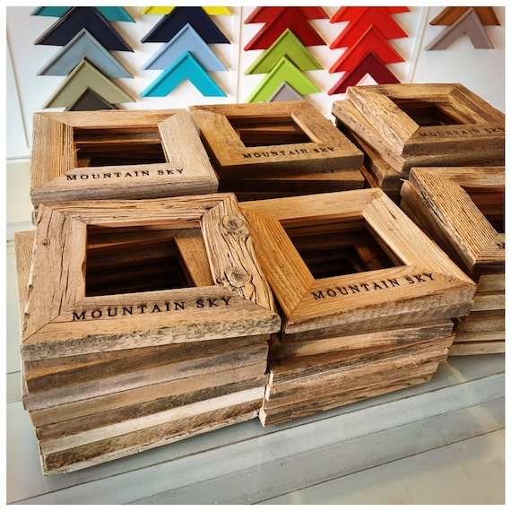 Personalized Frames Choose Your Size and Message Reclaimed Etsy