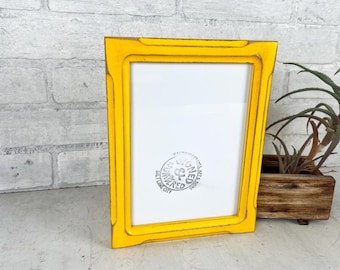 A5 Size Picture Frame in Vintage Color and Style of Your Choice - Solid Hardwood Frames - 148 x 210 mm - 5.8 x 8.2 inches European A 5 Size