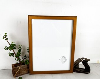 SHIPS TODAY - 12x16 Picture Frame - 1x1 Outside Cove Style with Vintage Roman Gold Finish 12 x 16 Frame - includes plexiglass - In Stock