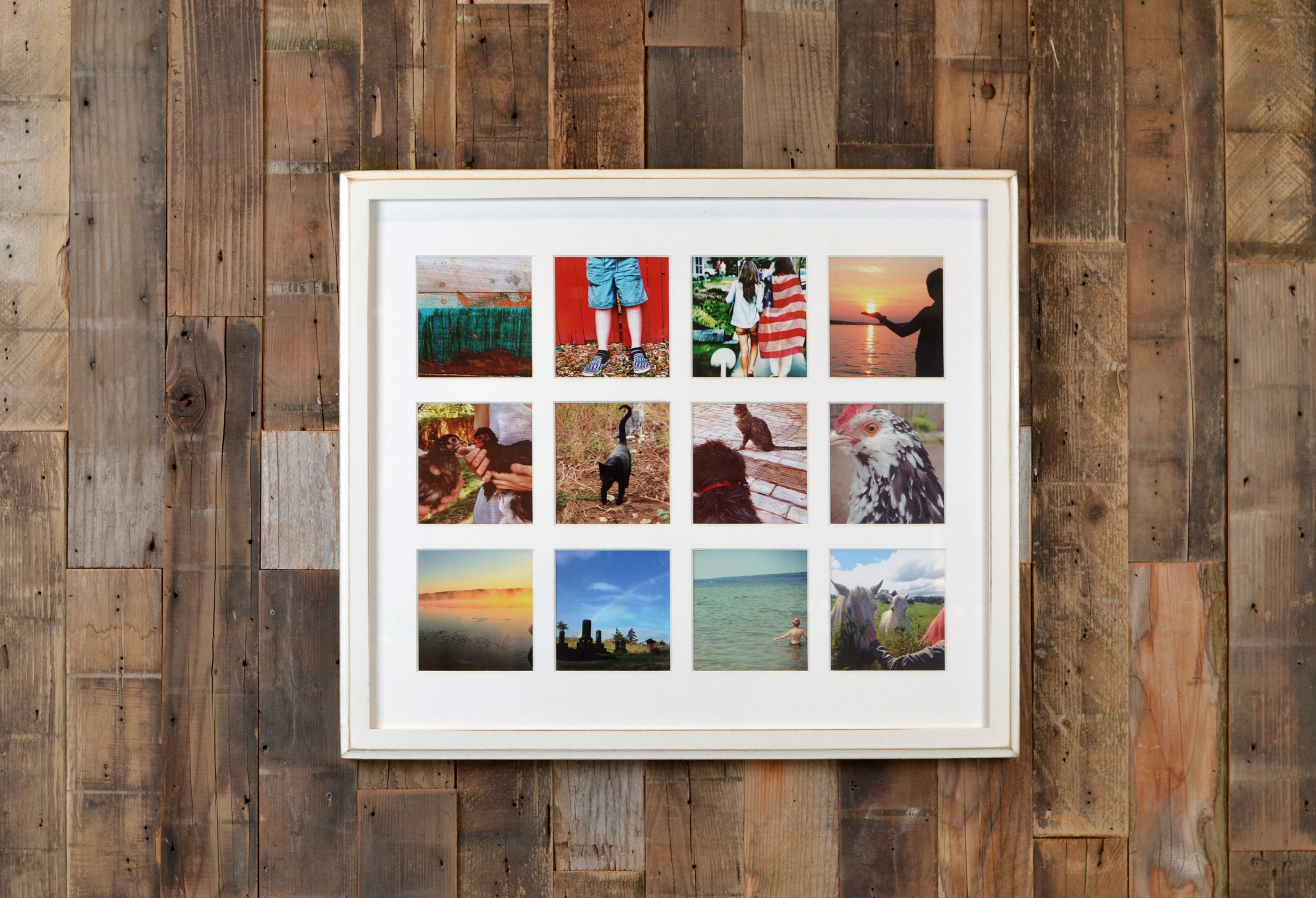 19.25 X 16.5 Picture Frame in 1x1 Outside Cove Style W/ image