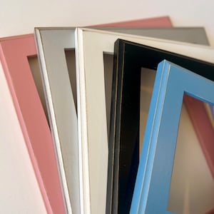 Vintage Color of Your Choice in 1.5&quot; Outside Cove Style Choose your frame size: up to 24x36 inches - Free Shipping
