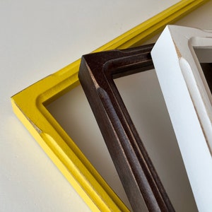 Vintage Color of Your Choice in Deep Bones Style - Choose your frame size up to 20x20 inches - Free Shipping