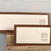 Panoramic Picture Frame in 1x1 Flat Style and Solid Natural Wood Tone Color of Your Choice - Select Your Size: 2x6, 5x15 + more