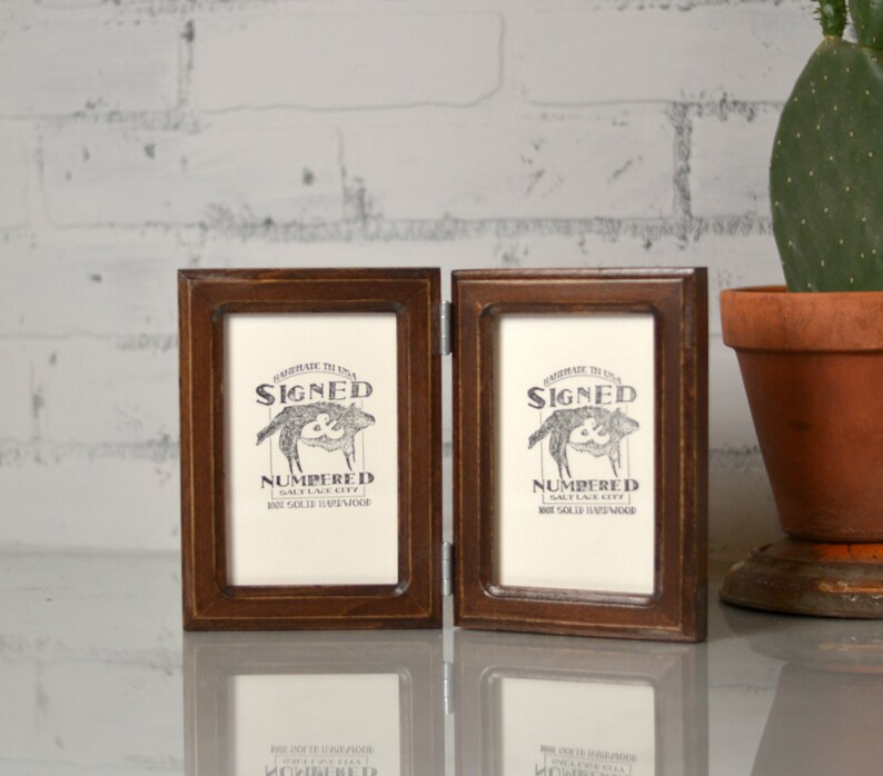 Two 4x6 Portrait Or Landscape Orientation Picture Frames Image 0