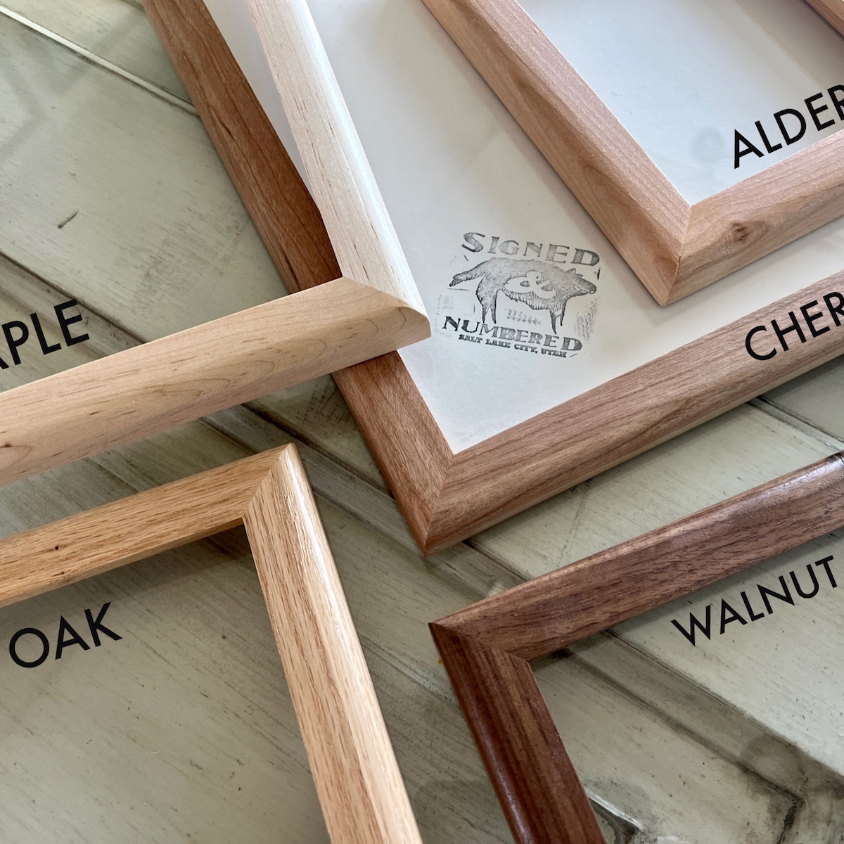 4x6 Natural Oak Photo Frame