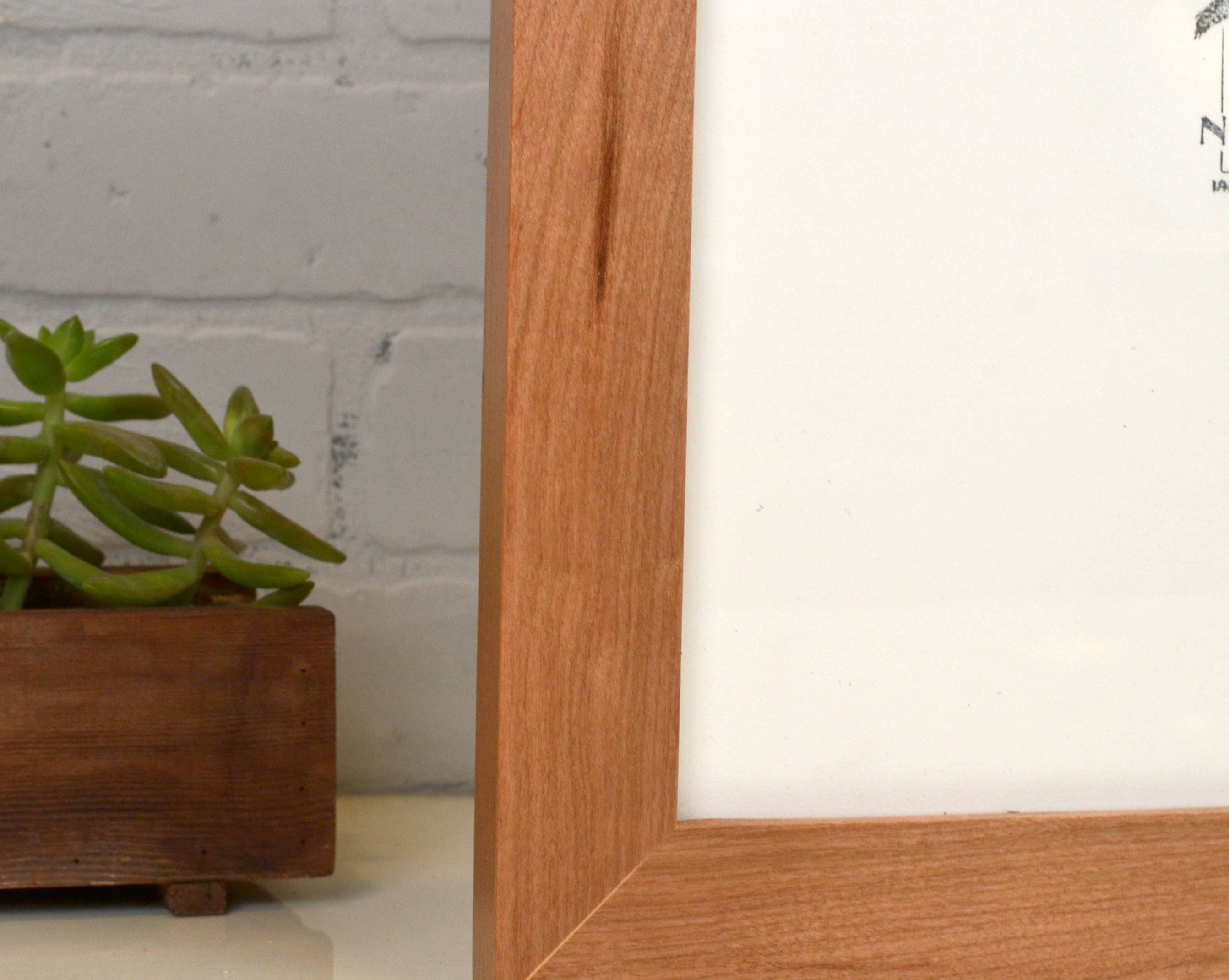 11x14 Picture Frame In 1 5 Inch Wide Natural Cherry Wood Finish In Stock Same Day Shipping 11 X 14 Photo Frame