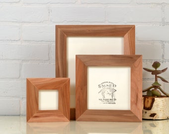 Solid Natural WILLOW Wood Picture Frame 1.5" Wide Style Choose your frame size 2x6, 2x2 up to 24x36 inches