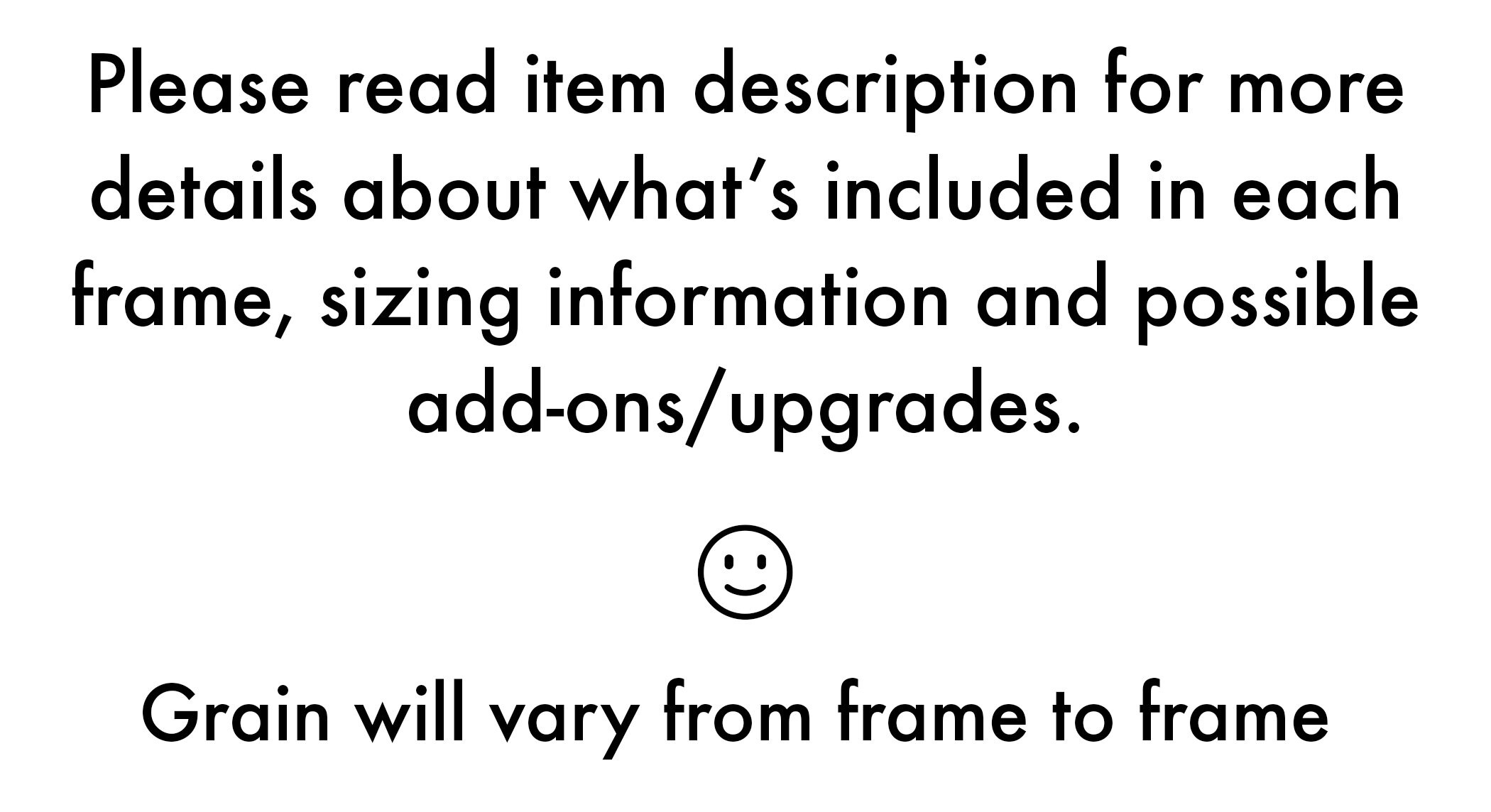 SHIPS TODAY 8x8 Picture Frame Park Slope Style on Solid Natural Alder Wood In Stock 8 x