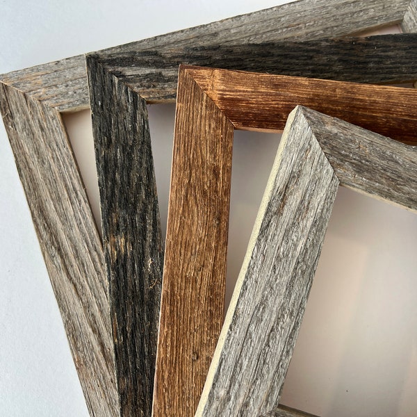 Reclaimed Wood Frame Etsy