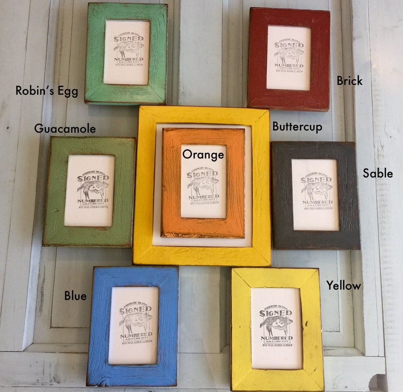 Super Vintage Color of Your Choice in 1.5 Reclaimed Cedar Choose your frame size: 3x3, 2x6, up to 20x30 inches A3 11.7x16.5 size Bild 5