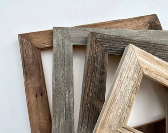 RECLAIMED wood frames