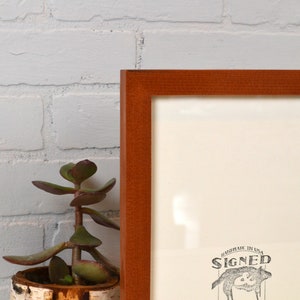Solid Color of Your Choice in 1x1 Flat Style Choose your frame size: 2x2 up to 18x24 inches Free Shipping image 6