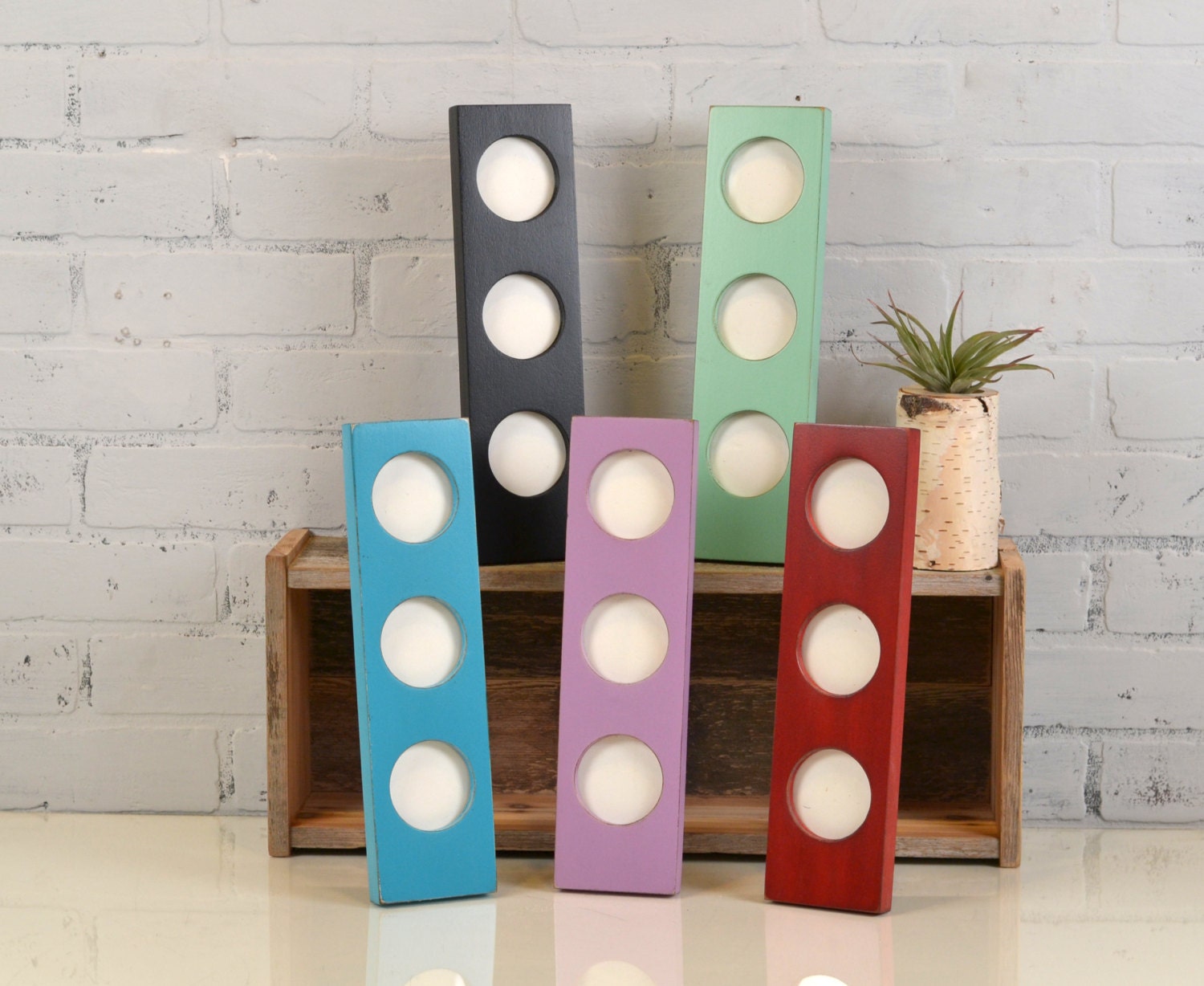 Stacked Circle Window Picture Frame For 3 2 5 X Wallet