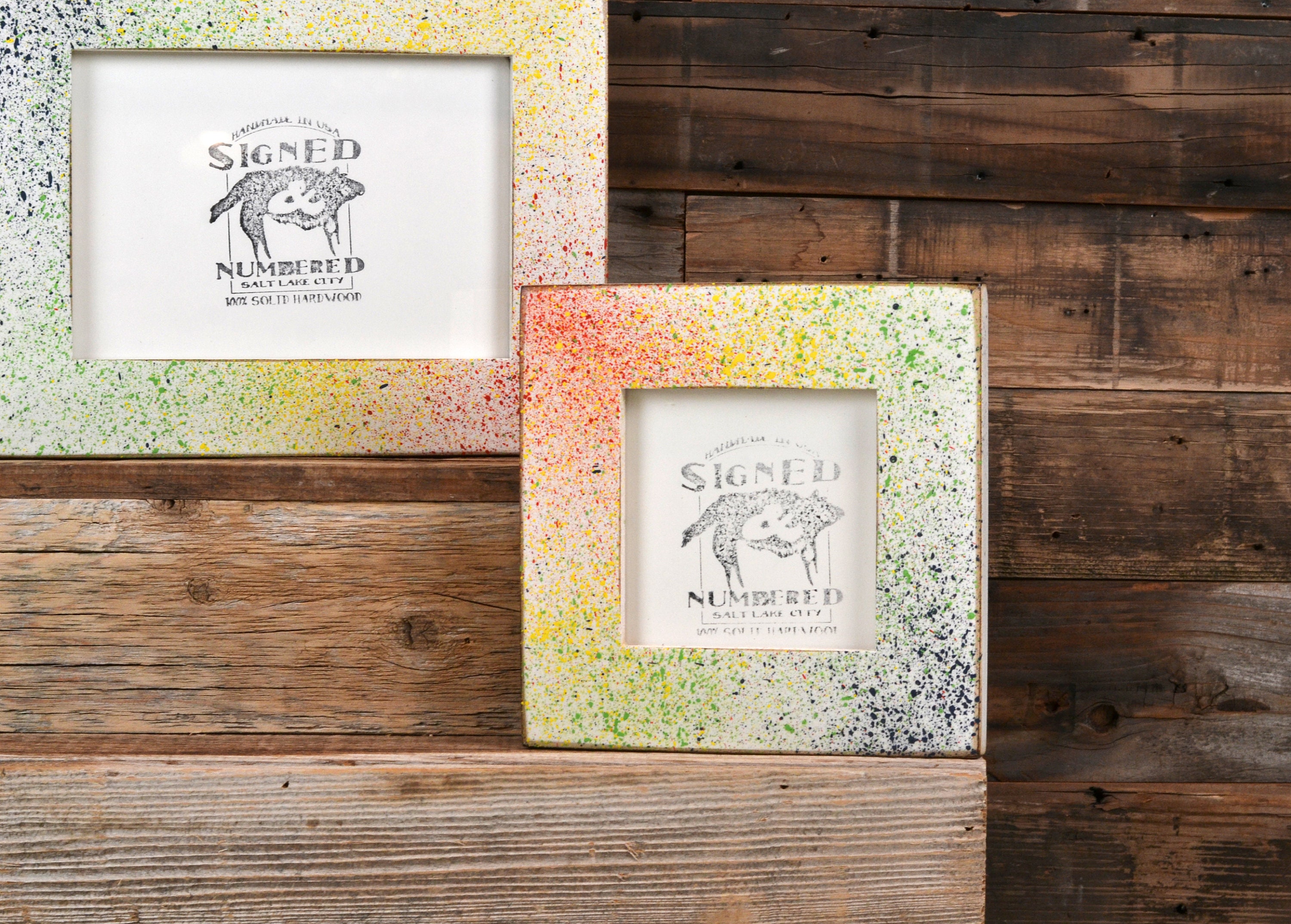 Rainbow Pride Sprinkles Picture Frame Choose Your Size Gallery Photo