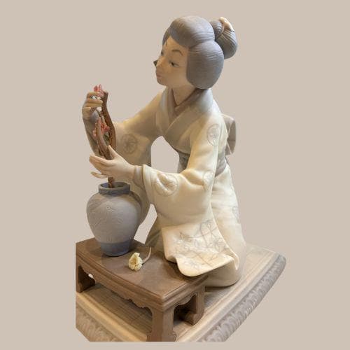 Lladro Geisha Girl Figurine - Etsy