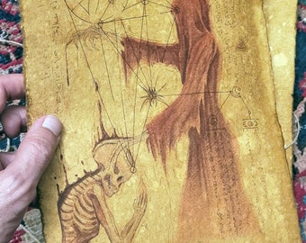 Necronomicon Page From the Book of the Dead-Book of Gosh