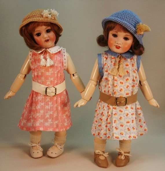 DOUX REVE Bleuette et Rosette pour vêtements de poupée Gauter Languereau 1958 modèles de