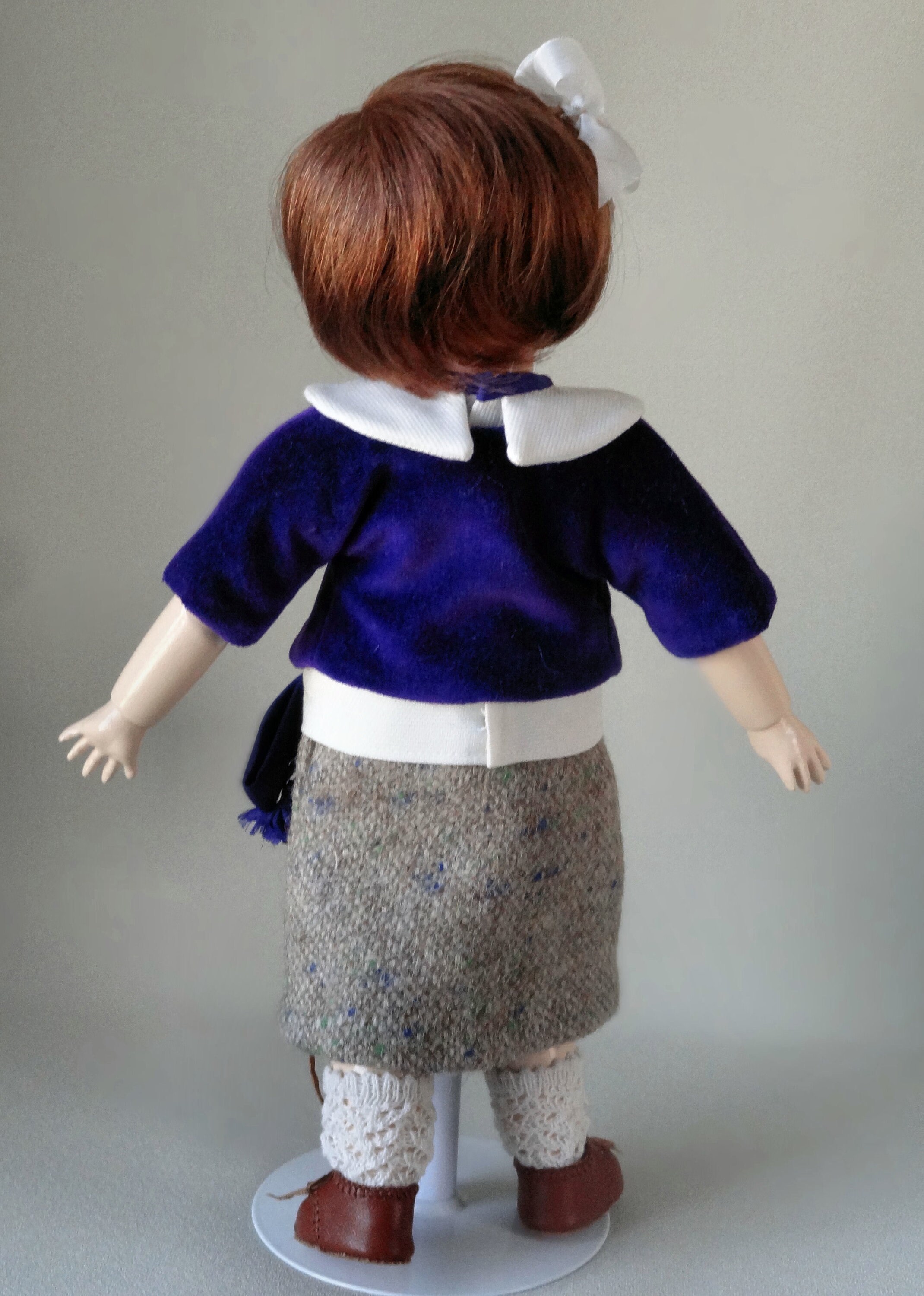 Manteau Pour Poupée Ancienne Bleuette – Gautier Languereau – Fabrication Française