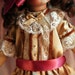 Jolie Robe Brodée Pour Bleuette – Vintage 1913 – Tenue Ancienne Enfant Collection