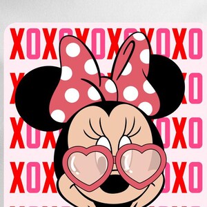 Happy Valentine&#39;s Day Png, Valentine mouse png, love Png, Valentine trendy, Happy Valentine Svg, valentine bundle, Mickey PNG, Minnie PNG