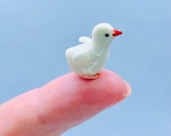 Miniature Ceramic Bird Chick Chicken Duckling Easter Gift (C)