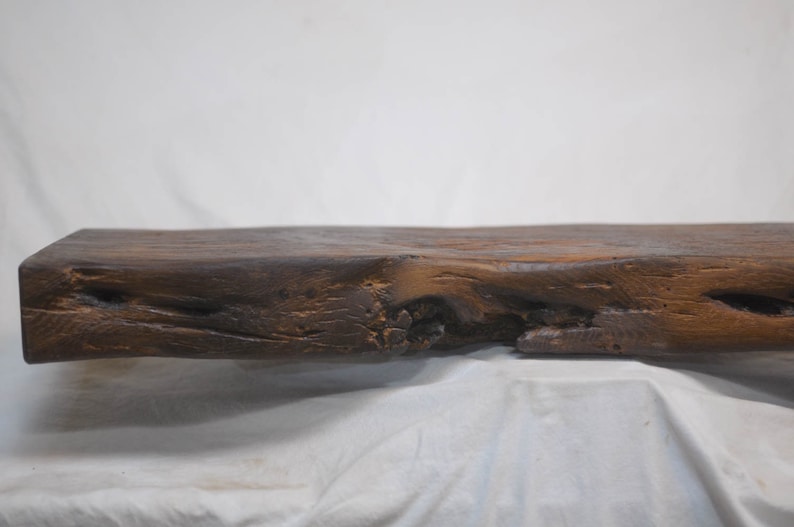 69in Really Cool Rustic Reclaimed Mantel Shelf - Lots of Character - Etsy