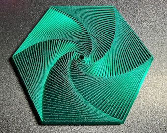 Hexagon Superfidget LARGE 3d print