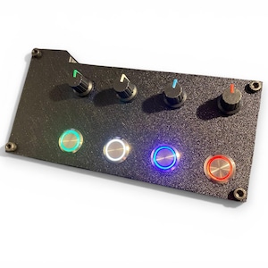 Caja de botones universal / Simulación de carreras y simulación de vuelo / USB para PC